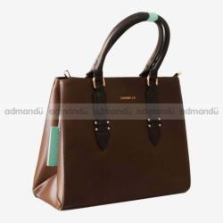 Chrisbella Latest Hot Trendy Handbag For Women- Brown
