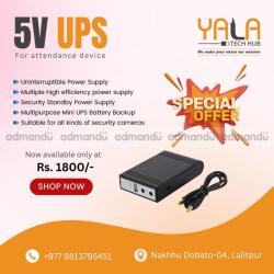 5V UPS for Attendance Device