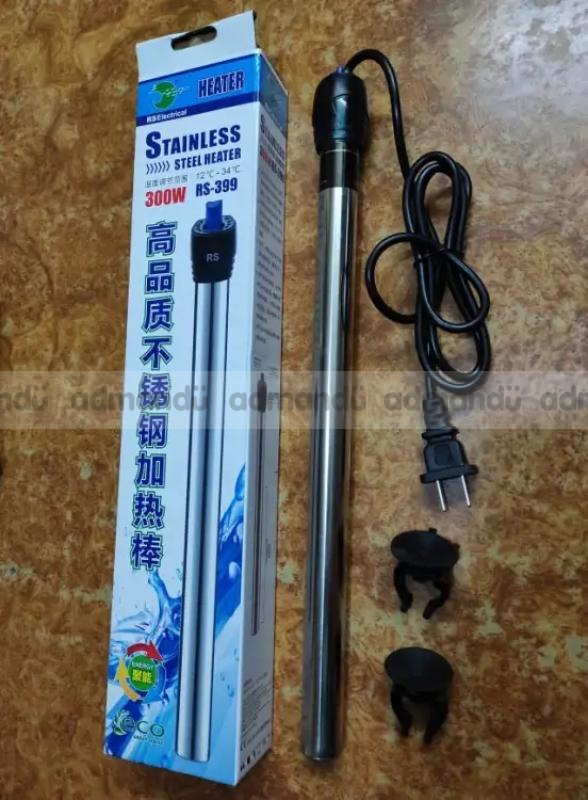  Rs Electrical Stainless Steel Aquarium Heater RS-399 300W