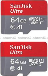 San Disk 64 GB Ultra micro SDXCTM UHS-I Card with adapter