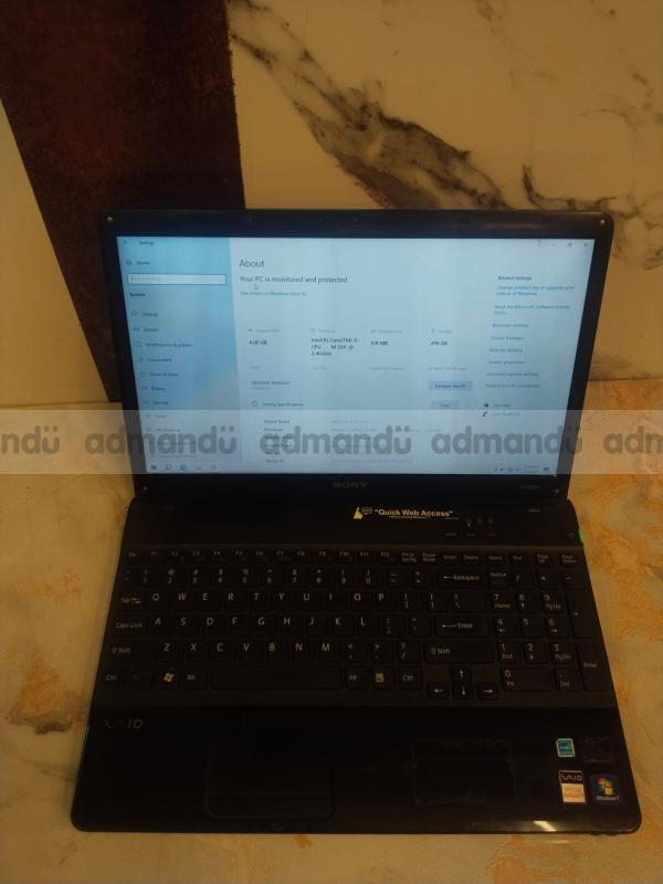 Sony i5 128 mb graphics card 