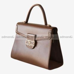 Chrisbella Latest Hot Trendy Handbag For Women -Chocolate Brown 