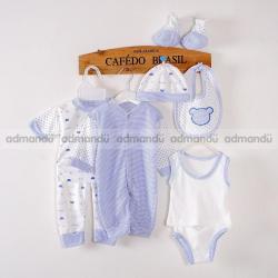 8 PCS Cotton Newborn Clothes Baby Clothing Set 