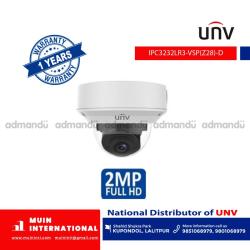 UNV 2MP VF Vandal-Resistant Motorized Dome IP (Network) 