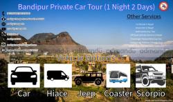 Bandipur Private Car Tour (1 Night / 2 Days)