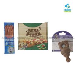 Rena Pizza, Sleeky Chewing Snack and Teething Set Dog Toys