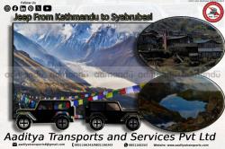 Jeep from Kathmandu to Syabrubesi
