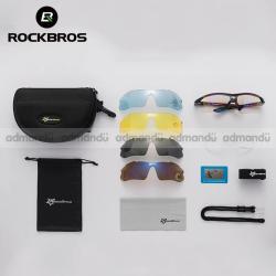 Rockbros 5 Interchangeable Lenses For Cycling