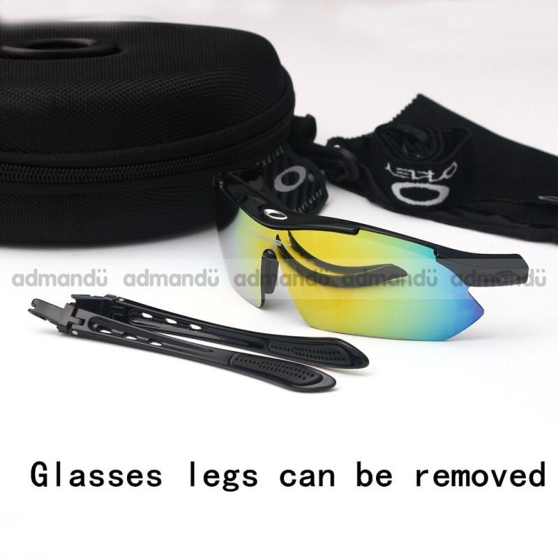 Oakley 5 in 1 Polarized Muti Purpose Changeable Lens