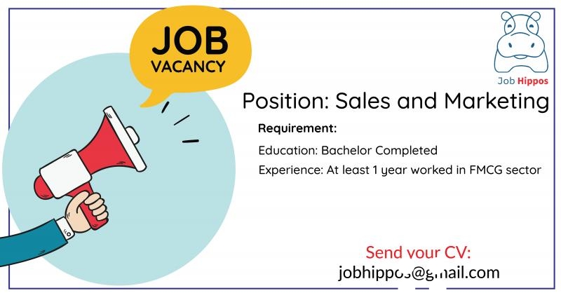 Sales & Marketing Officer for Trading company