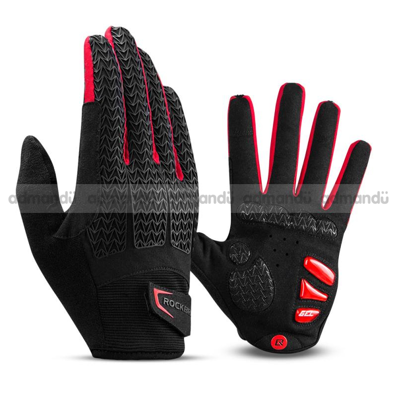 Rockbros Gel Padded Shock Absorbing Biking Gloves 