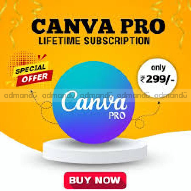 Canva Pro NPR 225 Subscription