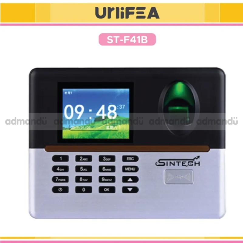 Sintech Biometric Time Attendance with Battery  (ST-F41B)