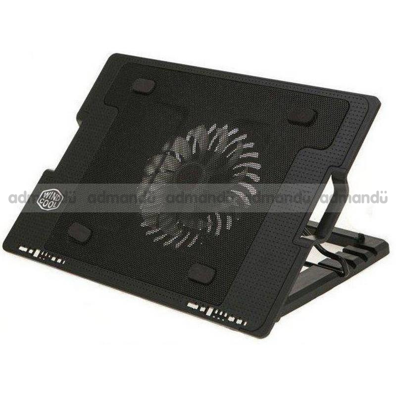 Laptop cooling Fan with adjustable Stand 