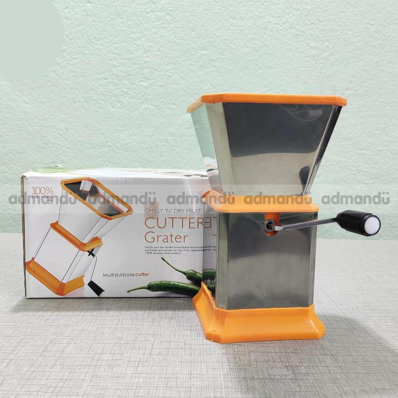 Stainless Steel Chilly Cutter Vegetables and Dry Fruit Cutte