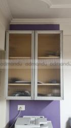 OVERHEAD STORAGE CAN BE USED AS CROCERY UNIT 