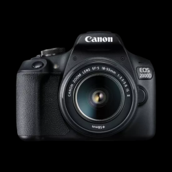 Canon EOS 2000D with 18-55mm | 24 MP | DSLR